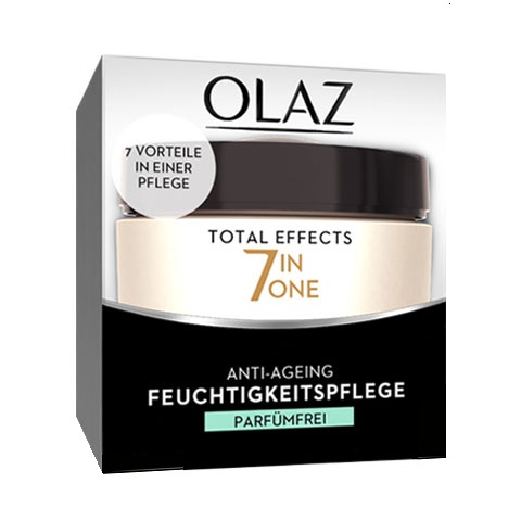 Kem dưỡng da chống lão hoá ban ngày Olaz Total Effects 7 in 1 Tagespflege Parfumfrei 