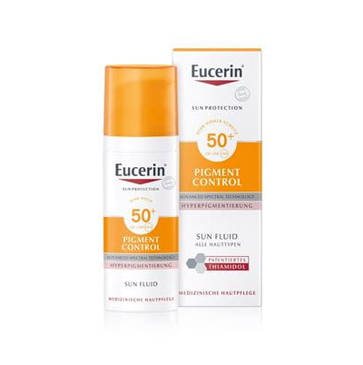 Kem chống nắng trị nám tàn nhang Eucerin Pigment Control Sun Fluid SPF 50+ 